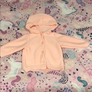 baby girl first impression knit sweater 3-6 mo